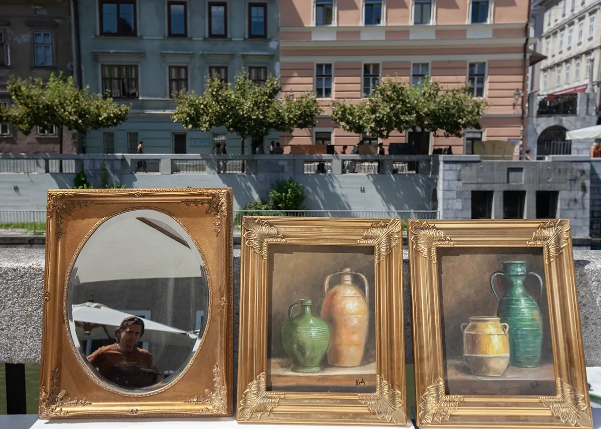 Umetnine ob Ljubljanici